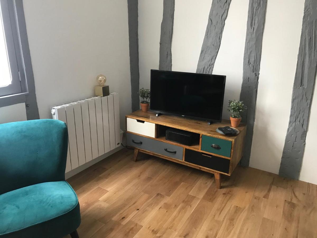 Ferienwohnung Charmant T1 Vieux Rouen Exterior foto