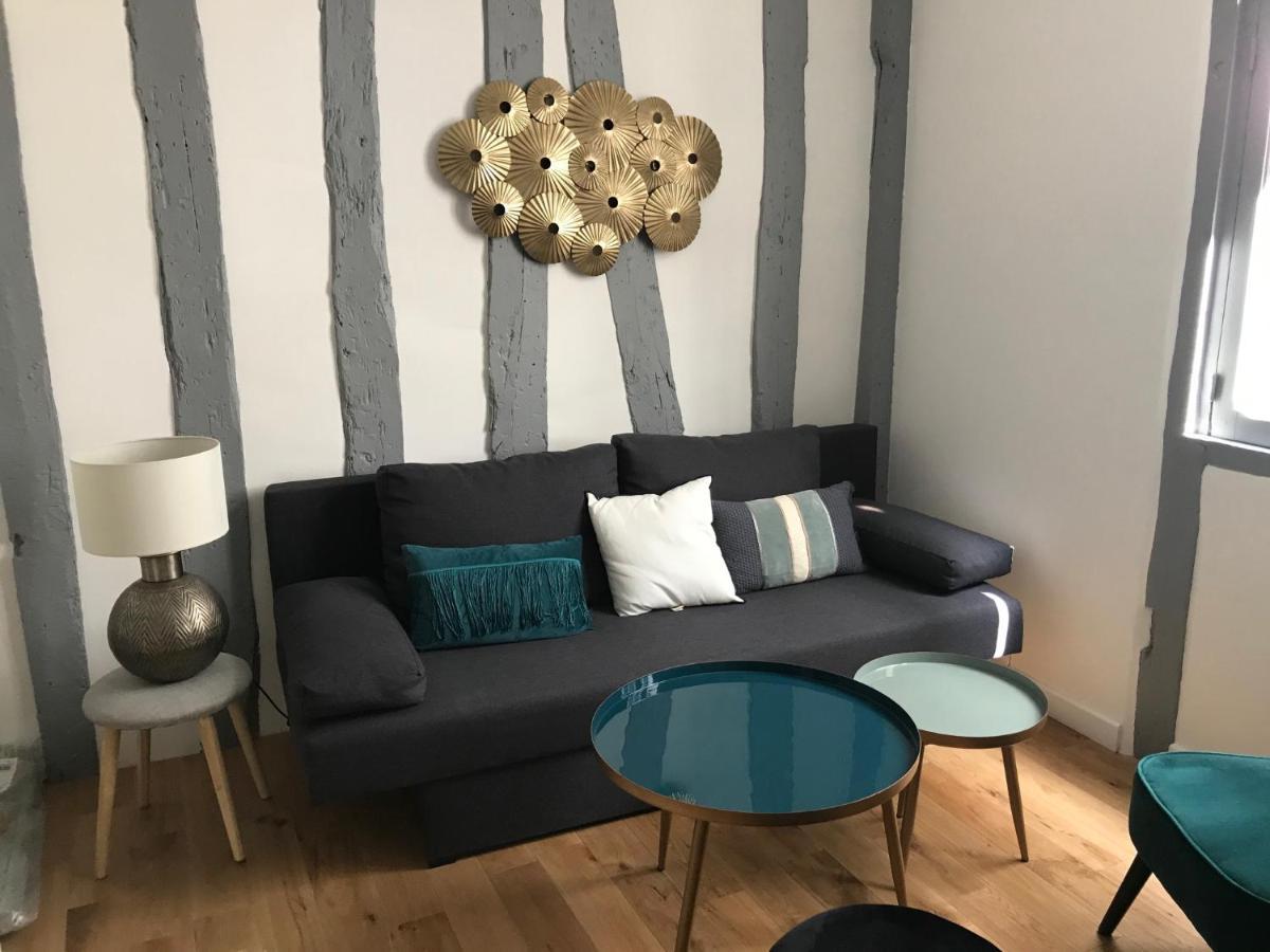 Ferienwohnung Charmant T1 Vieux Rouen Exterior foto