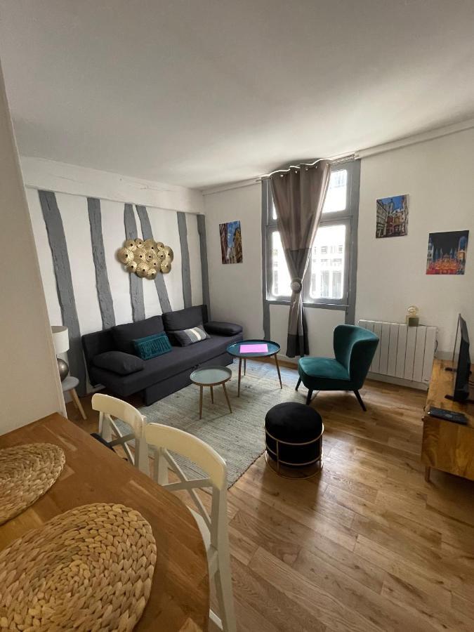 Ferienwohnung Charmant T1 Vieux Rouen Exterior foto