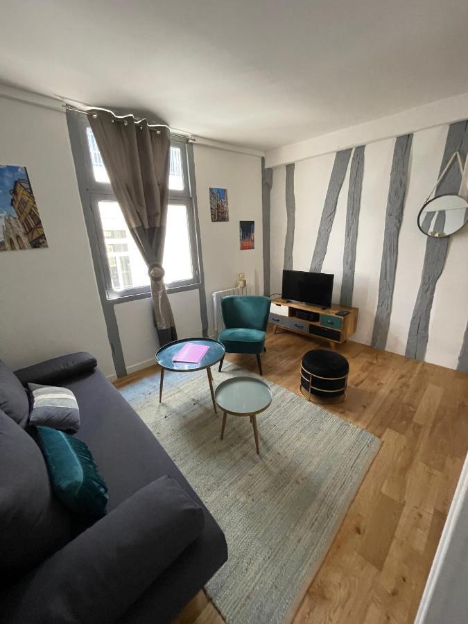 Ferienwohnung Charmant T1 Vieux Rouen Exterior foto
